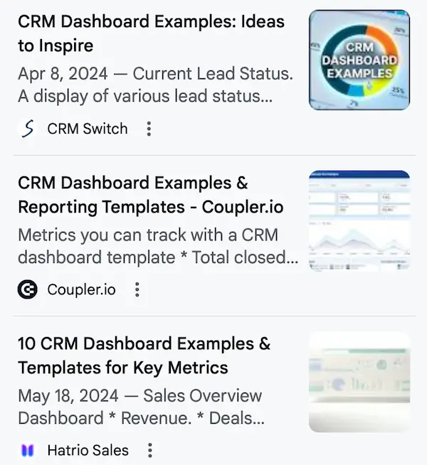 Colorful, contextual featured image thumbnail standing out among sources in Google AI Mode