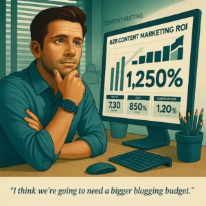 B2B Content Marketing ROI