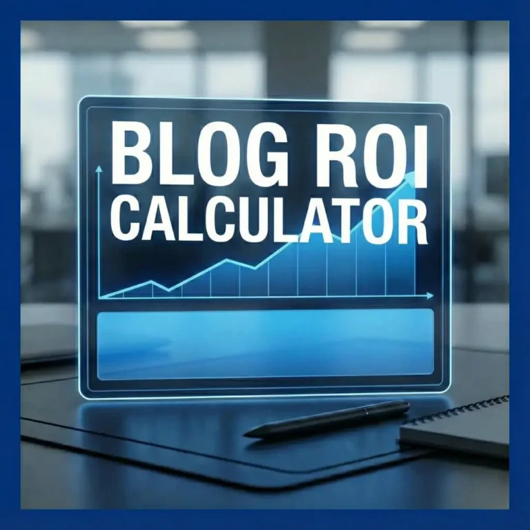 Blog ROI Calculator